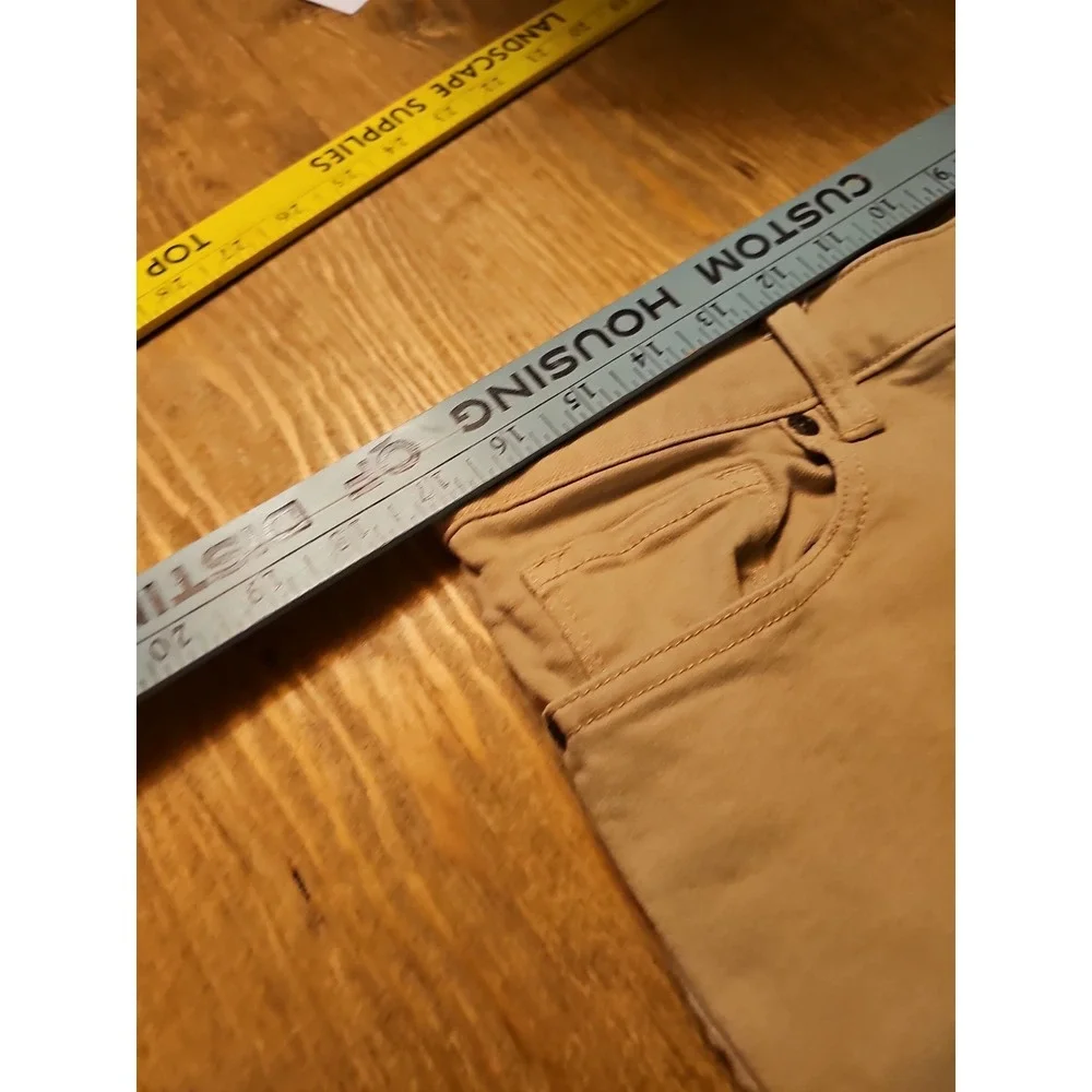 LLBean Tan Stretch Jeans Size 14 Tall